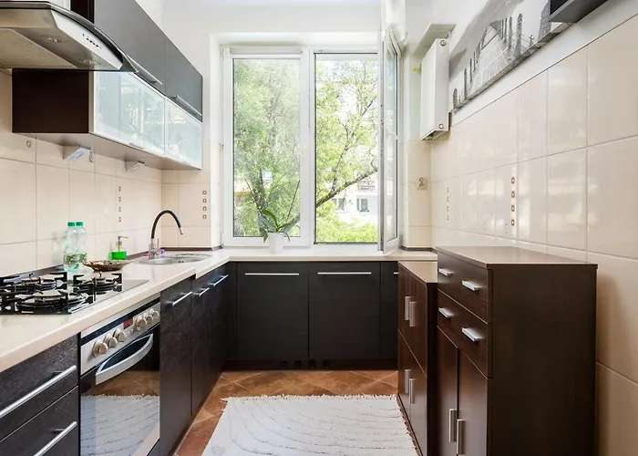 Rondo Wiatraczna Stylish By Bookinghost Apartmán *